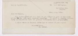 Letter to Humphry Davy Rolleston, January 31, 1919