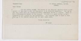 Letter to John Lynn Thomas, undated