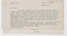 Letter to William Sydney Thayer, December 10, 1915