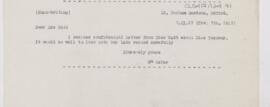 Letter to Mrs. Whitelaw Reid, November 7, 1917