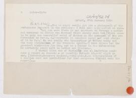 Letter to Arnold Carl Klebs, January 27, 1912