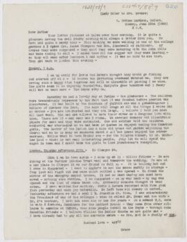 Letter to Mrs. John Revere