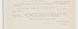 Letter to Thomas Wood Clarke, May 22, 1907