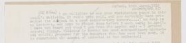 Letter to Arnold Carl Klebs, March 10, 1913