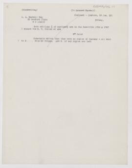 Letter to Leonard L. Mackall, June 13, 1913