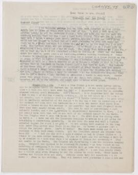 Letter to Susan Revere Chapin, December 1 & 6, 1915