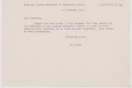 Letter to Fielding Hudson Garrison, November 4, 1914