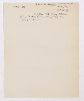Letter to Thomas Archibald Malloch, September 16, 1918