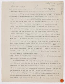 Letter to Harvey & Katharine Cushing, December 3, 1915