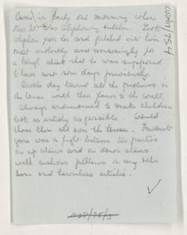 Notes on Osler's character
