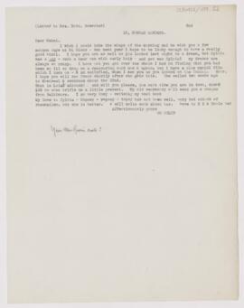 Letter to Mabel Brewster, April 2, 1910