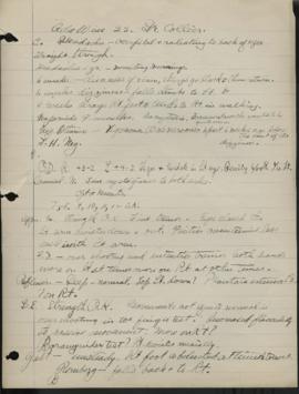 Case notes - Queen Square. / Wilder Graves Penfield