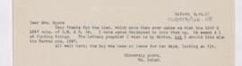 Letter to Grace W. Myers, June 2, 1917