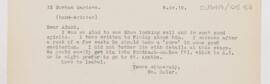 Letter to John George Adami, April 3, 1918