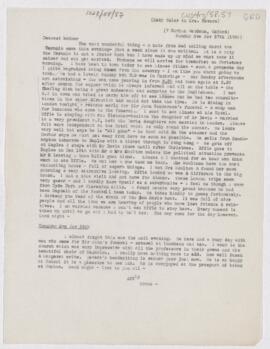 Letter to Mrs. John Revere