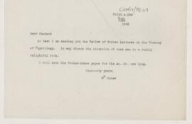 Letter to Francis R. Packard, 1902