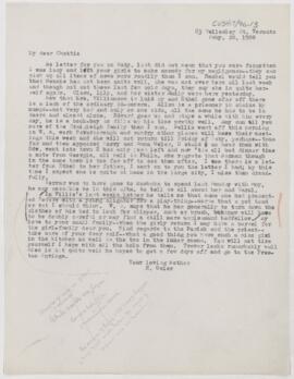 Letter to Charlotte Osler, February 20, 1900