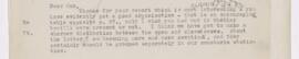 Letter to George Lissant Cox, February 8, 1919