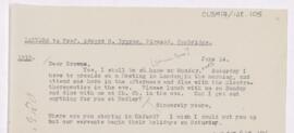 Letter to Edward Granville Browne, June 14, 1919