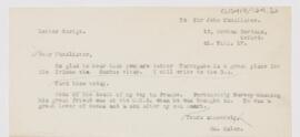 Letter to John Young Walker MacAlister, August 31, 1917