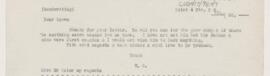 Letter to Lawrason Brown, August 26, 1902