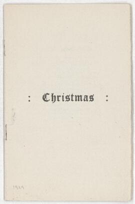 Maude Abbott’s poems and Christmas cards