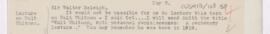 Letter to Walter Raleigh, May 2, 1919