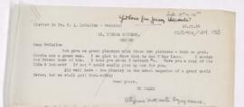 Letter to Hugh A. McCallum, September 13, 1919