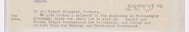 Letter to Robert Falconer, April 25, 1919