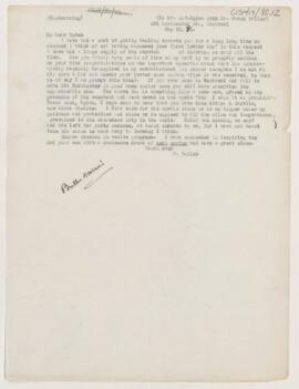 Letter to Henry Vining Ogden, May 20, 1884