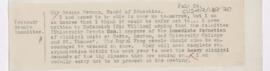 Letter to George Newman, July 24, 1919