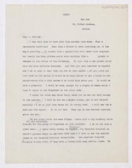 Letter to James William White, February 2, 1916