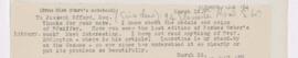 Letter to Joseph Offord, March 19, 1919