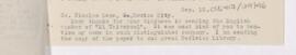 Letter to Nicolas Leon, September 12, 1919