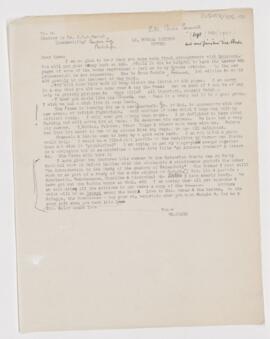 Letter to Charles Nicoll Bancker Camac, September 5, 1907