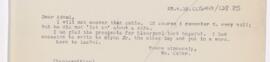 Letter to John George Adami, May 25, 1919