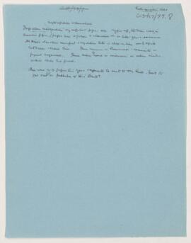 Cushing's notes, Endocarditis, 1881, 1881