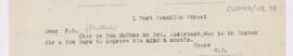 Letter to Frederick Cheever Shattuck, undated