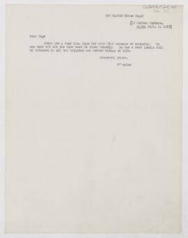 Letter to Walter Hines Page, (ca September 1, 1917)