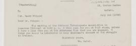 Letter to Henry Phipps, July 2, 1908