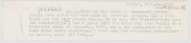 Letter to Arnold Carl Klebs, November 27, 1913