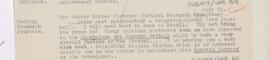 Letter to Walter Morley Fletcher, July 21, 1919
