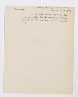 Letter to Thomas Archibald Malloch, December 2, 1918