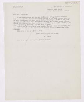 Letter to Mrs. Alexander Dougall Blackader, August 25, 1916