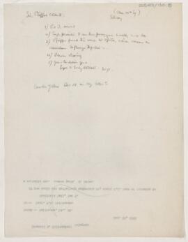 Letter to Thomas Clifford Allbutt, November 23, 1919