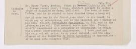 Letter to Henry Viets, February 21, 1919