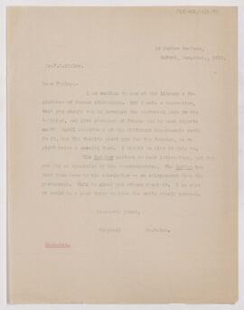 Letter to F.G. Finley, December 22, 1910