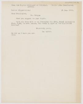 Letter to John Young Walker MacAlister, January 21, 1914