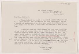 Letter to Abraham Jacobi, September 11, 1903