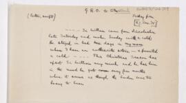 Letter to Thomas Archibald Malloch, December 27, 1918